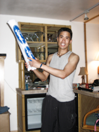 beno w/ thundersticks in magic sands condo