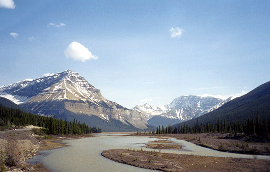 North Saskatchewan River, Banff National Park, Alberta