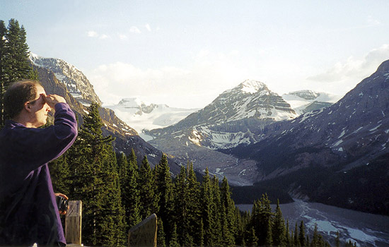 Dennis at Peyto Lake, Banff National Park, Alberta