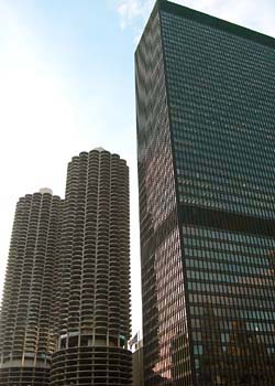Marina City & One IBM Plaza, Chicago, Illinois