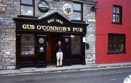Dan at O'Connor's Pub, Doolin, Co. Clare