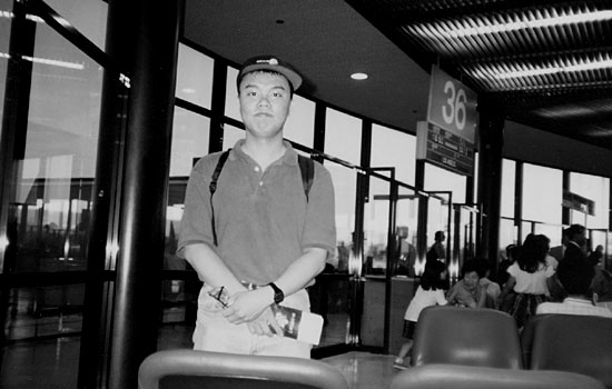 Dan at South Wing, Terminal 1, Narita Airport, Chiba