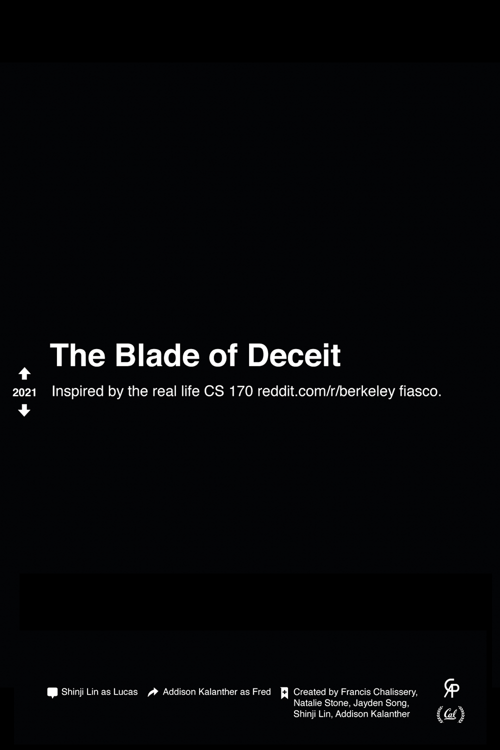 The Blade of Deceit