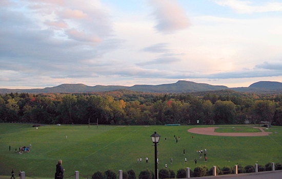 Memorial Field, Amherst College, Amherst, Massachusetts