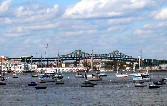 Mystic River Bridge, Boston, Massachusetts