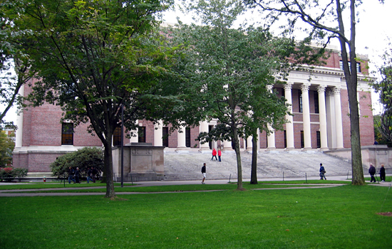 Langdell Hall, Harvard University, Cambridge, Massachusetts