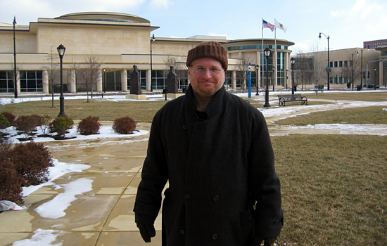 Philippe at Abraham Lincoln Presidential Library, Springfield, Illinois