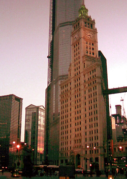 Wrigley Building, River North, Chicago, Illinois