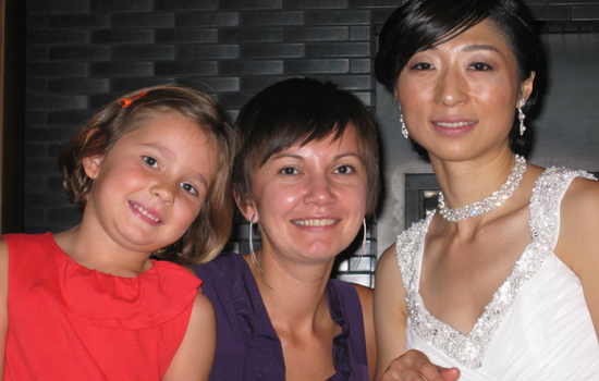 Mila, Masha, and Ting at Zed451 in River North, Chicago, Illinois