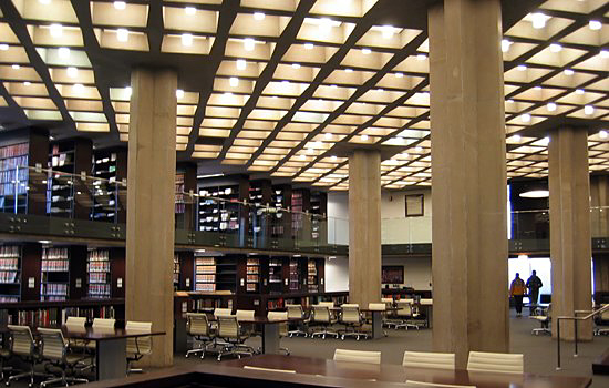 D'Angelo Law Library, University of Chicago, Hyde Park, Chicago, Illinois