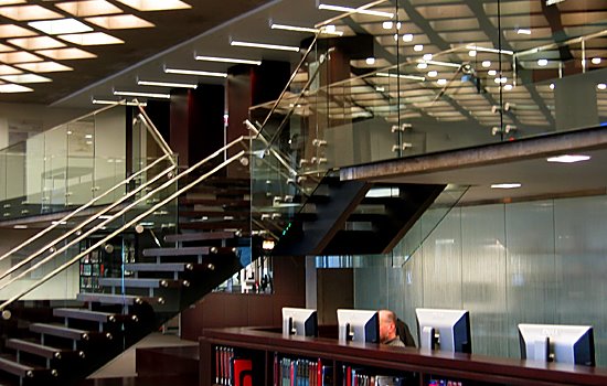 D'Angelo Law Library, University of Chicago, Hyde Park, Chicago, Illinois