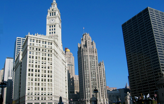 Wrigley Building & Tribune Tower, Chicago, Illinois
