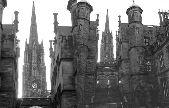 The Hub & New College, University of Edinburgh, Old Town, Scotland