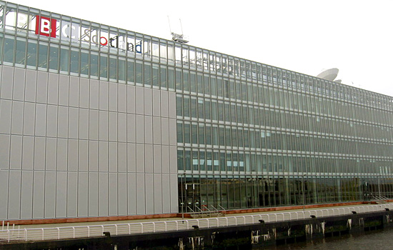 BBC Scotland, Pacific Quay, Glasgow, Scotland