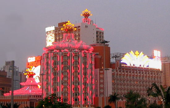 Casino Lisboa, Regio Administrativa Especial de Macau