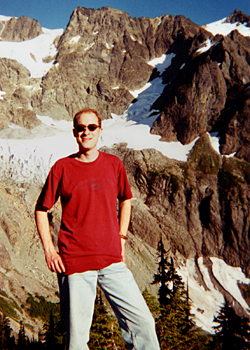 Dennis at Mount Shuksan, North Cascades National Park, Washington