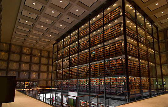 Beinecke Rare Book and Manuscript Library, Yale University, New Haven, Connecticut