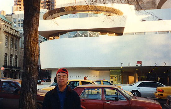 Dan at Guggenheim Museum, Upper East Side, New York, New York