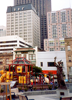 Portsmouth Square, Chinatown, San Francisco, California