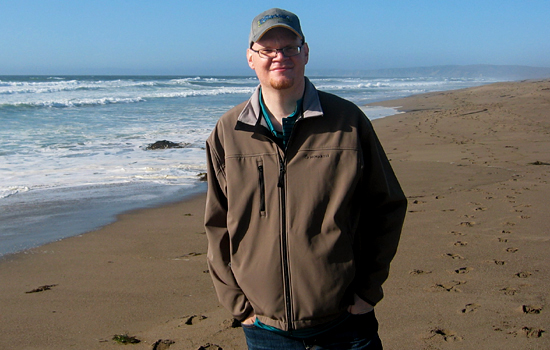 Chris in Point Reyes National Seashore, California