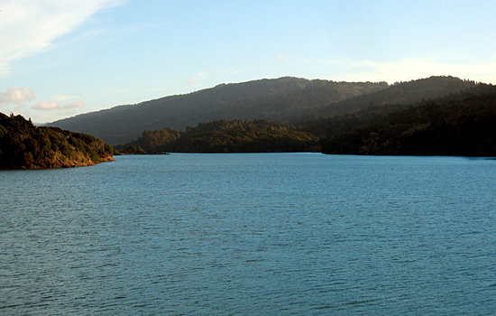 Crystal Springs Reservoir, San Mateo, California