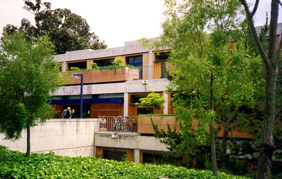 Graduate Theological Union Flora Lamson Hewlett Library, Northside, Berkeley, California