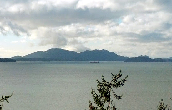 Orcas Island and Samish Bay, Washington