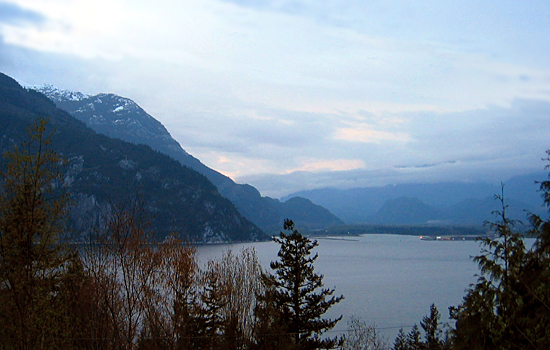 Howe Sound, Squamish, British Columbia