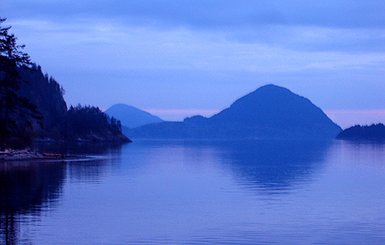 Howe Sound, Porteau Cove Provincial Park, British Columbia