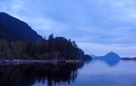 Howe Sound, Porteau Cove Provincial Park, British Columbia
