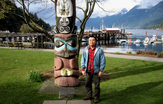 Dan in Horseshoe Bay, West Vancouver, British Columbia