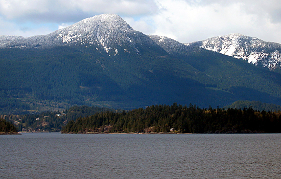 Howe Sound, Gambier Island, British Columbia