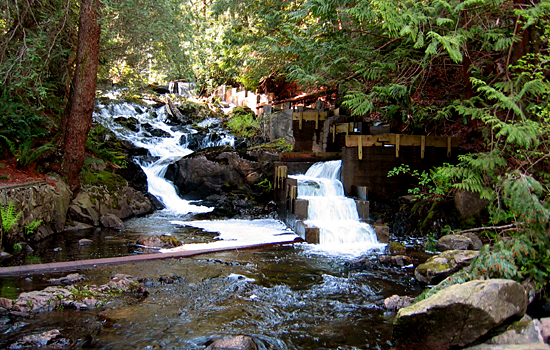 Bridal Veil Falls, Bowen Island, British Columbia