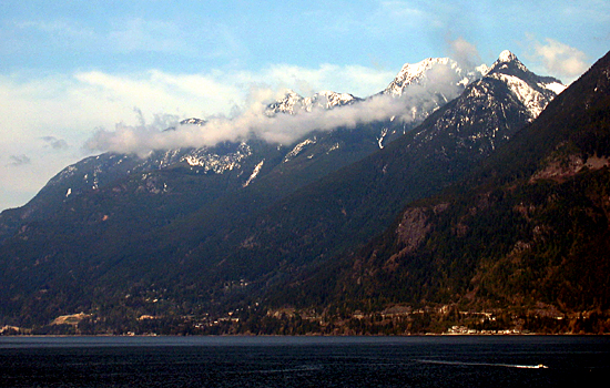 Howe Sound, North Shore Mountains, British Columbia