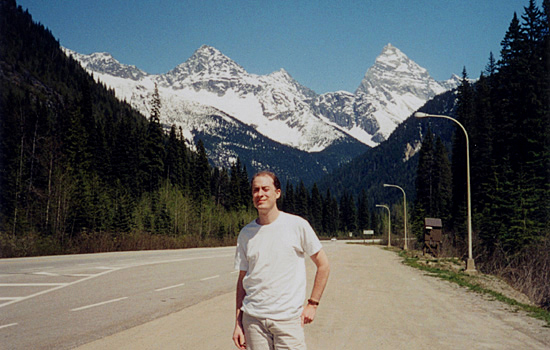 Dennis in Glacier National Park, British Columbia
