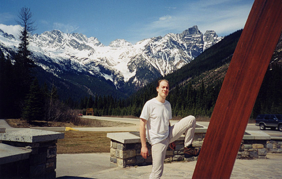 Dennis at Rogers Pass, Glacier National Park, British Columbia
