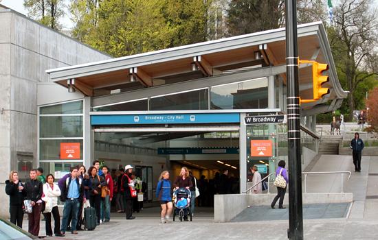 Translink Broadway-City Hall Station, Fairview, Vancouver, British Columbia