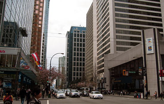 W. Georgia Street, Vancouver, British Columbia