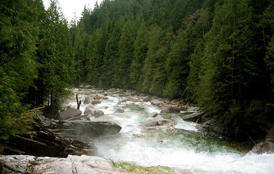 Gold Creek Falls, Golden Ears Provincial Park, British Columbia