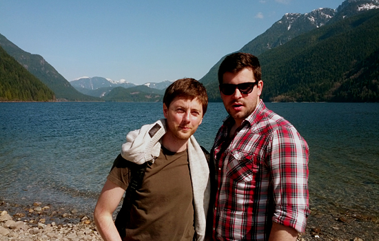 Leigh and Dominic at Alouette Lake, Golden Ears Provincial Park, British Columbia