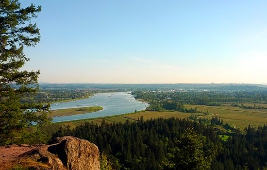 Pitt River, Minnekhada Regional Park, Coquitlam, British Columbia