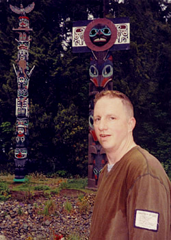 Brian in Stanley Park, Vancouver, British Columbia