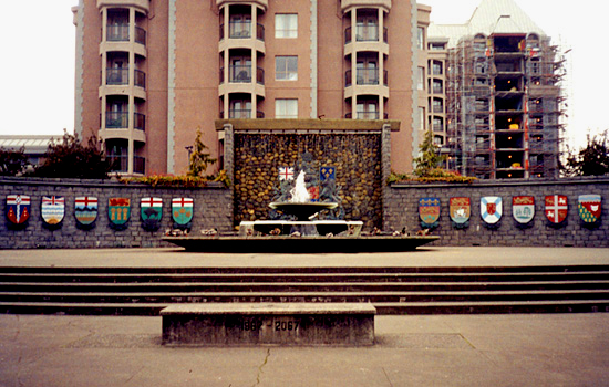 Confederation Fountain, Victoria, British Columbia