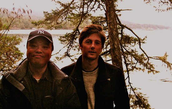 Dan and Leigh in East Sooke Regional Park, British Columbia