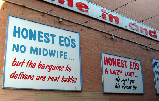 Honest Ed's, Mirvish Village, Toronto, Ontario