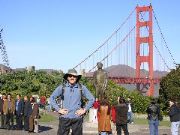 Me at the Golden Gate Bridge