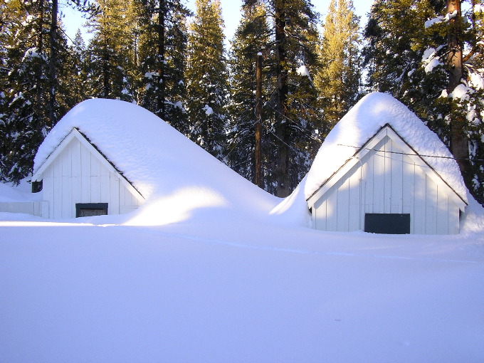 White Wolf Lodge in Winter