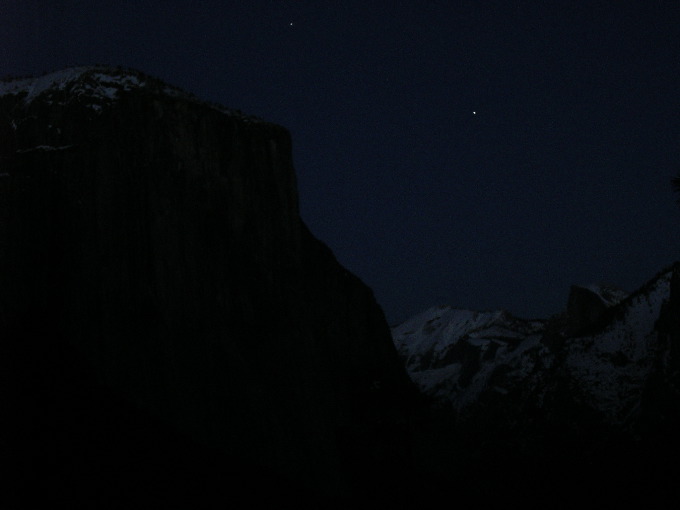 el Cap, the D, and a couple stars