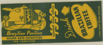 Brazilian Pavillion — Golden Gate Exposition