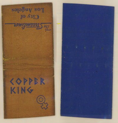 Copper King — The Streamliner — City of Los Angeles